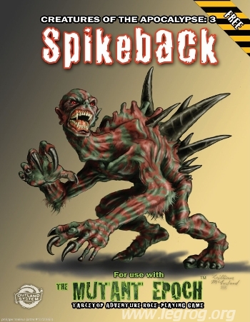Couverture de Spikeback