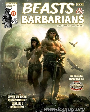 Couverture de Beasts & Barbarians