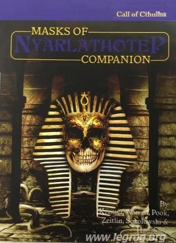 Couverture de Masks of Nyarlathotep Companion
