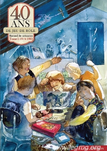 Couverture de 40 Ans de Jeu de Rôle Tome 1 : 1974-1983