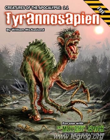 Couverture de Tyrannosapien