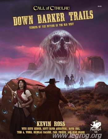 Couverture de Down Darker Trails