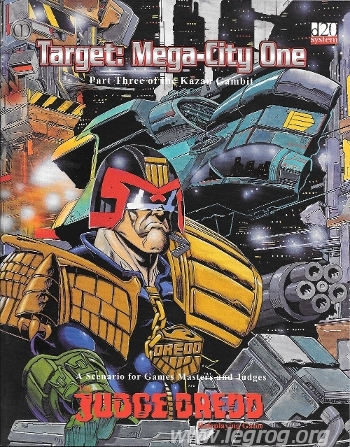 Couverture de Target : Mega-City One