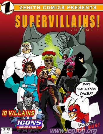 Couverture de Supervillains !