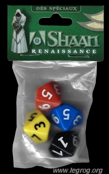Couverture de Set de 4 Dés