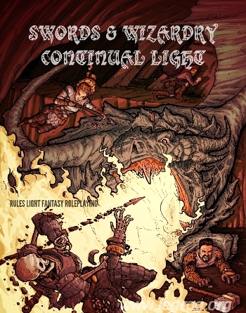 Couverture de Swords & Wizardry Continual Light
