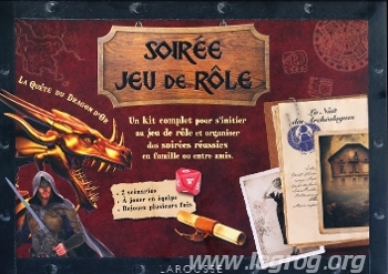 Couverture de Soirée Jeu de Rôle