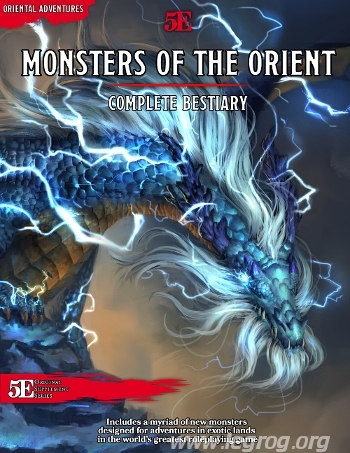 Couverture de Monsters of the Orient