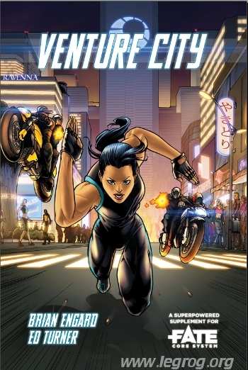 Couverture de Venture City