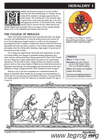 Couverture de Heraldry