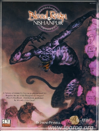 Couverture de Blood Reign of Nishanpur