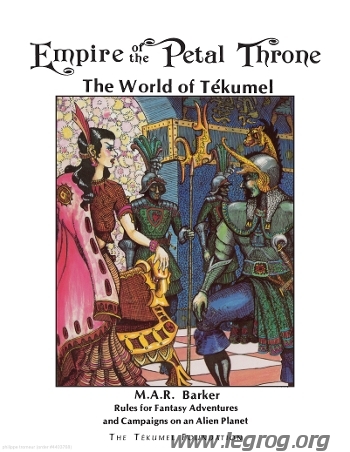 Couverture de Empire of the Petal Throne