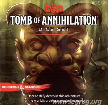 Couverture de Tomb of Annihilation Dice Set