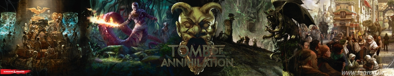 Couverture de Dungeon Master's Screen Tomb of Annihilation