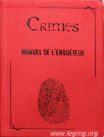 Couverture de Manuel de l'Enquêteur