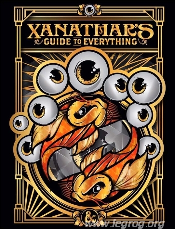 Couverture de Xanathar’s Guide to Everything