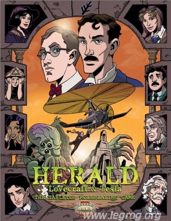 Couverture de Herald : Lovecraft & Tesla
