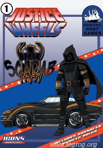 Couverture de Black Scarab