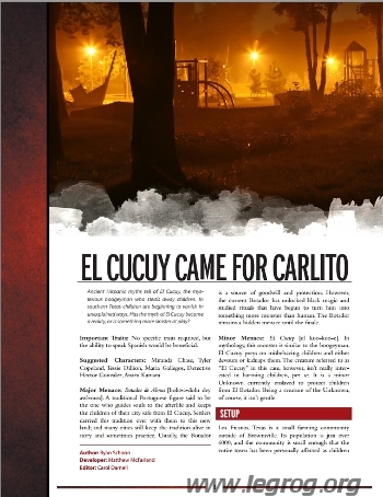Couverture de Cucuy Came for Carlito (El)