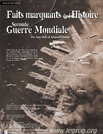 Couverture de Faits Marquants de l'Histoire : Seconde Guerre Mondiale