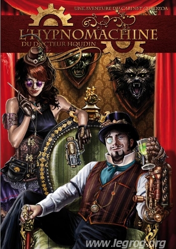 Couverture de Hypnomachine du Docteur Houdin (L')