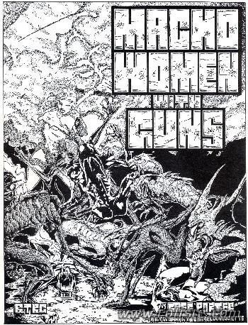 Couverture de Macho Women With Guns