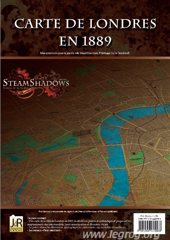 Couverture de Carte de Londres en 1889