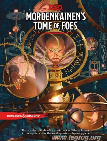 Couverture de Mordenkainen's Tome of Foes
