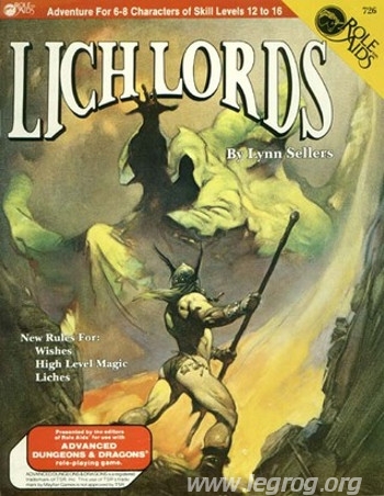 Couverture de Lich Lords