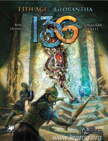 Couverture de 13th Age Glorantha