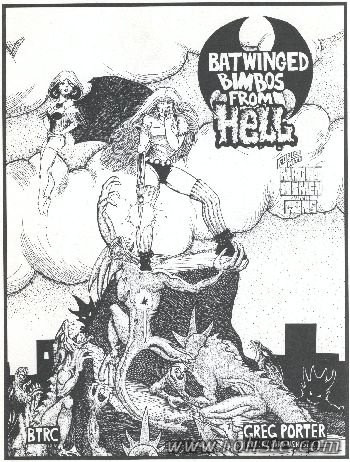 Couverture de Batwinged Bimbos from Hell