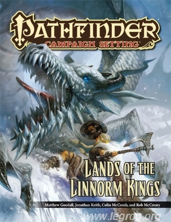 Couverture de Lands of the Linnorm Kings