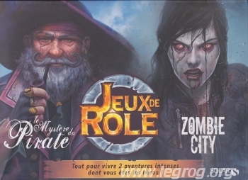 Couverture de Mystère du Pirate & Zombie City (Le)
