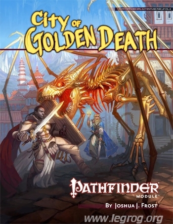 Couverture de City of Golden Death