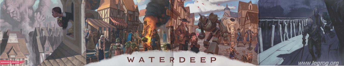 Couverture de Dungeon Master's Screen Waterdeep - Dragon Heist