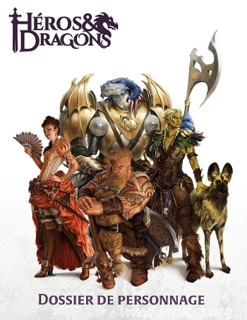 Couverture de Dossier de Personnage