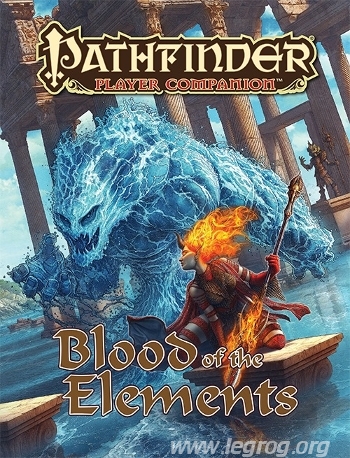 Couverture de Blood of the Elements