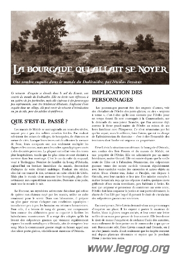 Couverture de Bourgade qui Allait se Noyer (La)