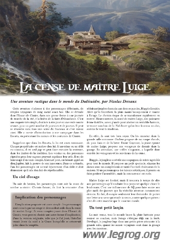 Couverture de Cense de Maître Luige