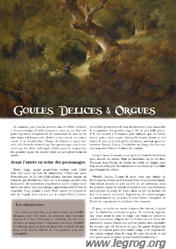 Couverture de Goules, Délices et Orgues