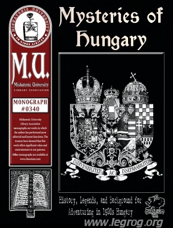 Couverture de Mysteries of Hungary
