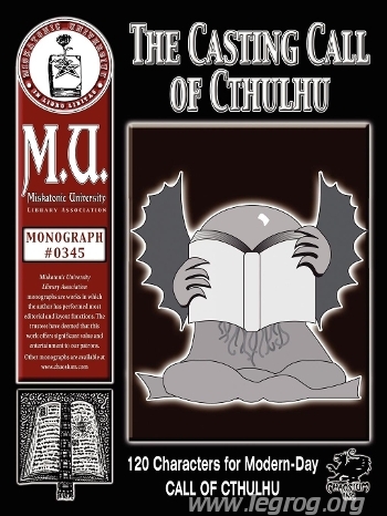 Couverture de Casting Call of Cthulhu (The)