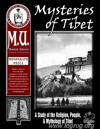 Couverture de Mysteries of Tibet