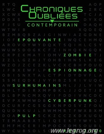 Couverture de Chroniques Oubliées Contemporain