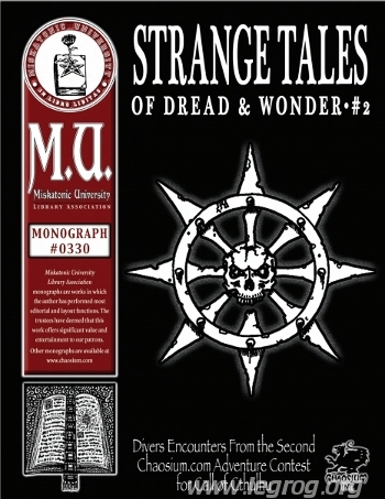 Couverture de Strange Tales of Dread & Wonder #2