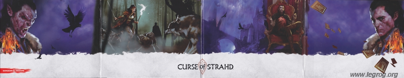 Couverture de Dungeon Master's Screen Curse of Strahd