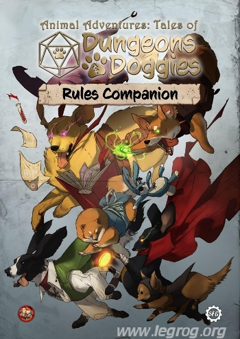 Couverture de Dungeons & Doggies - Rules Companion