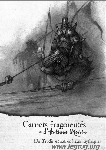 Couverture de Triklir et Autres Lieux Mythiques (De)