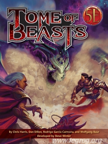 Couverture de Tome of Beasts