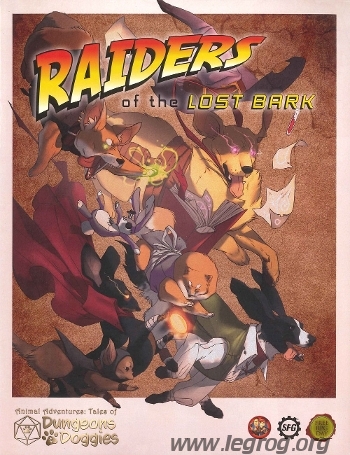Couverture de Raiders of the Lost Bark